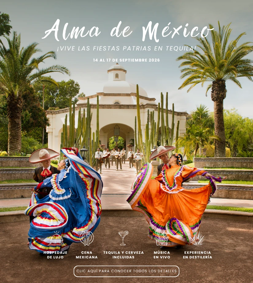 Banner celebrar dia de la independencia en tequila móvil