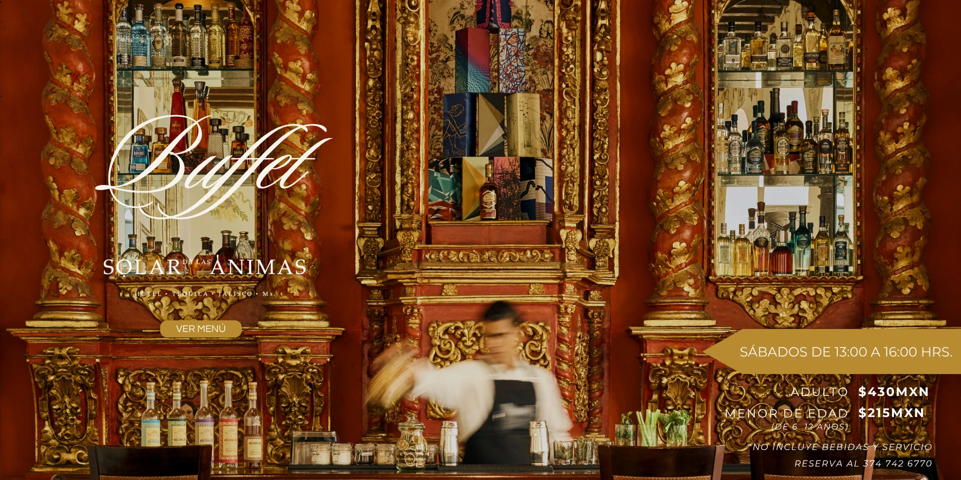 Buffet hotel solar de las animas